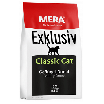 Mera Cat Mera Exklusiv Classic Dry Food with Poultry for Adult Cats 2 kg