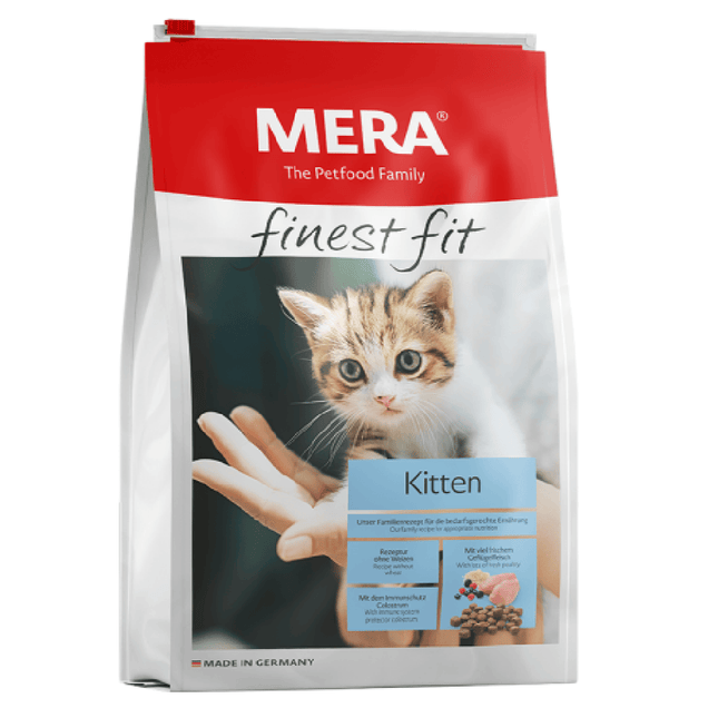 Mera Cat Mera Finest Fit Dry Food with Poultry for Kittens 4 kg