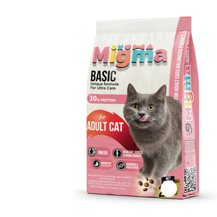 طعام ميجما الجاف للقطط البالغة 20 كجم