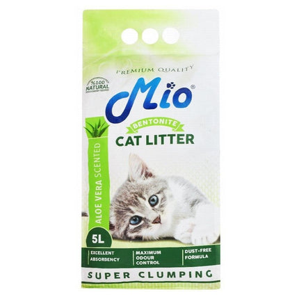 mio Cat Mio Cat Litter Aloe Vera Scented Super Clumping 5 L