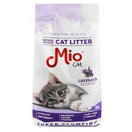 mio Cat Mio Cat Litter Lavender Scented Super Clumping 5 L