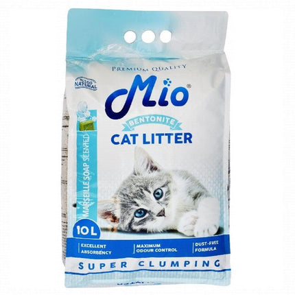 mio Cat Mio Cat Litter Marseille Soap Scented Super Clumping 10L