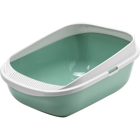Moderna Cat Litter Moderna Mega Step  Cat Litter Tray with Rim