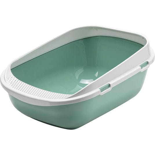 Moderna Cat Litter Moderna Mega Step  Cat Litter Tray with Rim