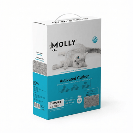 Molly Cat Molly Cat Litter Carbon Active 10 L