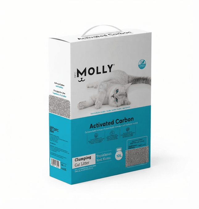 Molly Cat Molly Cat Litter Carbon Active 10 L