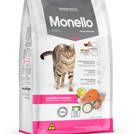 Monello Cat Monello dry food with Salmon & Chicken for cats 1k