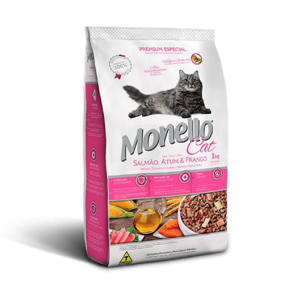 Monello Cat Special Premium Food With Salmon, Tuna And Chicken 1 Kg