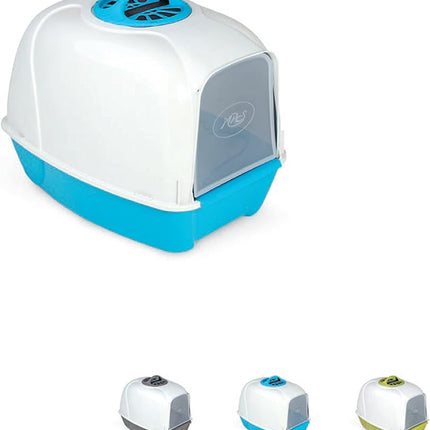 MPS Cat MPS Cat Litter Box Large Pet Carrier Crate Blue