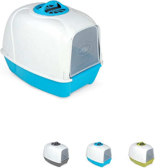 MPS Cat MPS Cat Litter Box Large Pet Carrier Crate Blue