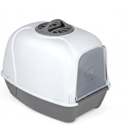 MPS Cat MPS Cat Litter Box Large Pet Carrier Crate Grey