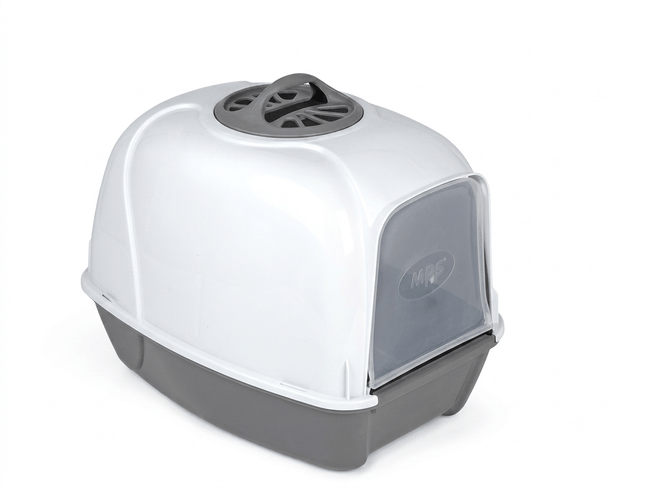 MPS Cat MPS Cat Litter Box Large Pet Carrier Crate Grey