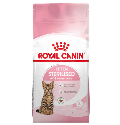 Royal Canin Dry Food for Sterilized Kittens 6-12 Months 2 kg