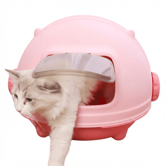 Naomi Cat Naomi Closed litter box For Pink