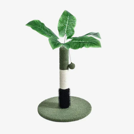 Naomi Cat Naomi Green Cat Scratching Tree 39 in 39  in 64 cm
