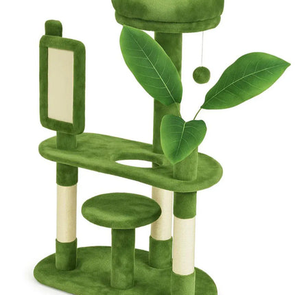 Naomi Cat Naomi Green Cat Scratching Tree 60 in 40  in 91cm