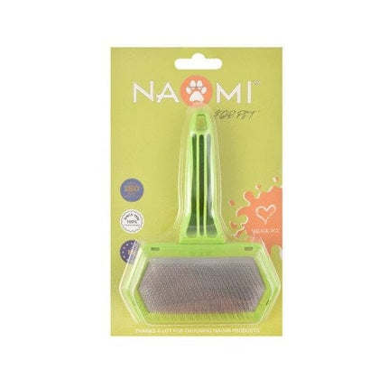 Naomi Cat Naomi Green Pet Slicker Brush