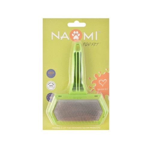 Naomi Cat Naomi Green Pet Slicker Brush