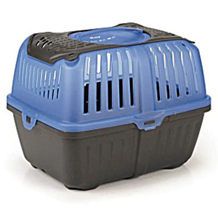 NAOMI Dog and cat MPS Transporter neyo hamster and cats small animals puppy cage 30x23x23 cm Blue