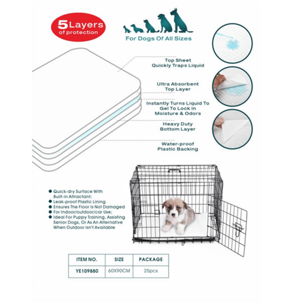 Naomi Dog Naomi Simple solution training pads 25 pcs 60*90