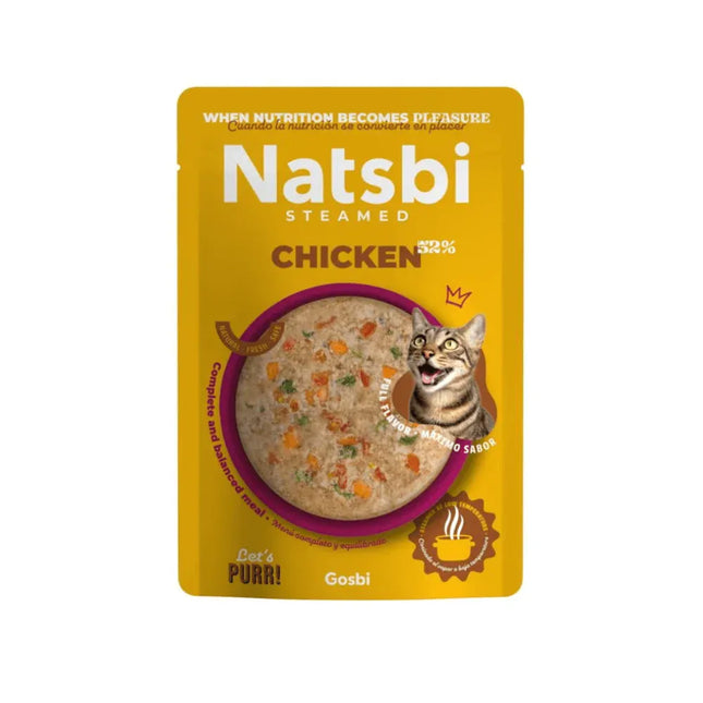 Natsbi Cat Natsbi Cat Steamed Chicken 80g