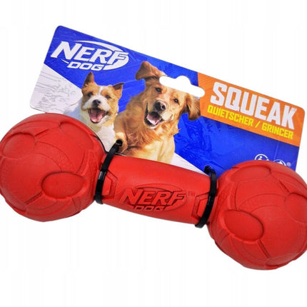 Nerf Dog Nerf Dog Barbell Squeaker Toy