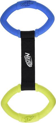 Nerf Dog Nerf Dog Tuff Tug Interactive Ring Toy Durable Rubber Tugger