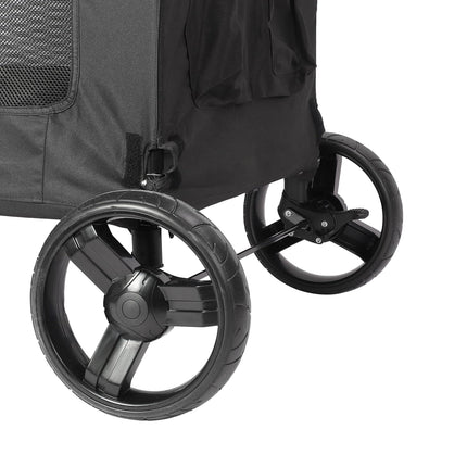 Nisorpa Dog and cat Nisurba Foldable and Portable Large Dog Stroller up to 60 kg - Grey