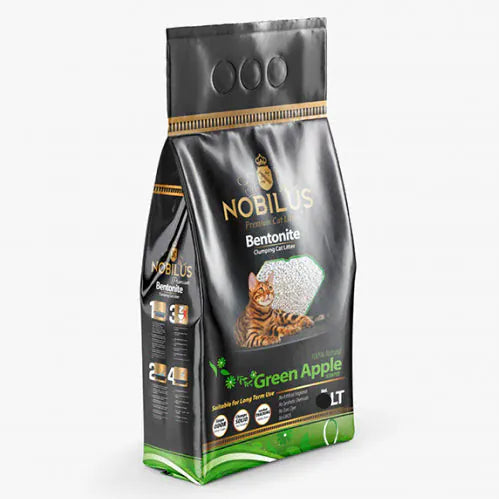 Nobilus Cat Nobilus White Bentonite Litter unscented 10 L