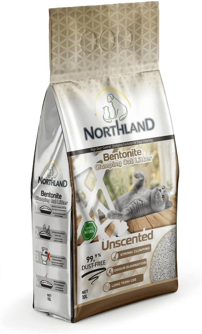 Northland Cat Northland Bentonite Clumping Cat Litter Unscented 10 L