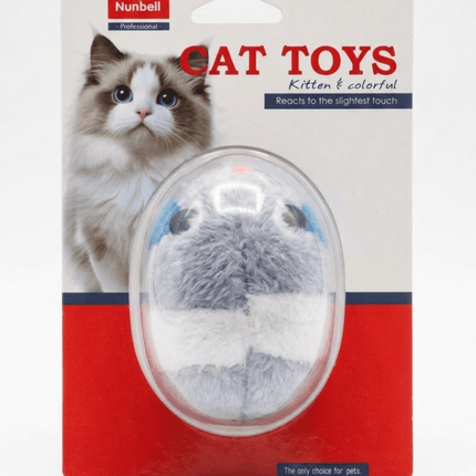 Nunbell Cat Nunbell Interactive Plush Cat Toy Sensitive Touch Motion