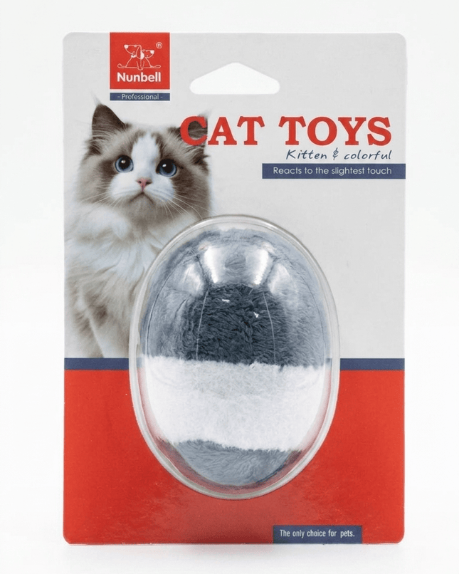 Nunbell Cat Nunbell Interactive Plush Cat Toy Sensitive Touch Motion