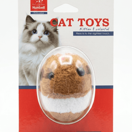 Nunbell Cat Nunbell Interactive Plush Cat Toy Sensitive Touch Motion