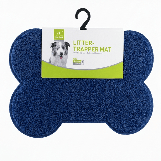 Nunbell Cat Nunbell Large Cat Mat Size 45 × 60cm Blue