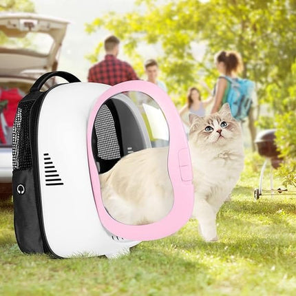 Nunbell Cat Nunbell Yabe Pet Trasparent Carrier Bag 35x30x45cm