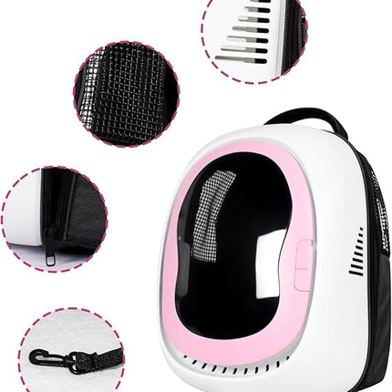 Nunbell Cat Nunbell Yabe Pet Trasparent Carrier Bag 35x30x45cm