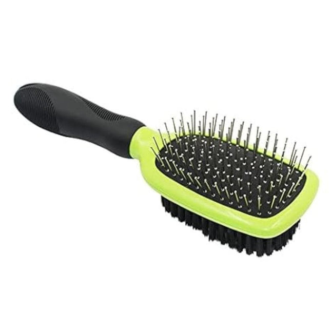 Nunbell Dog and cat nunbell pet slicker brush comb soft dog hair 2 face