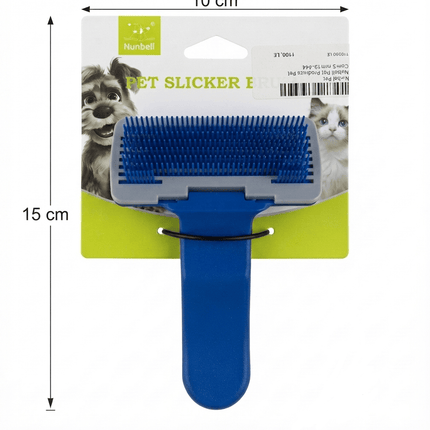 Nunbell Dog and cat Nunbell Pet Slicker Brush for Dogs and Cats