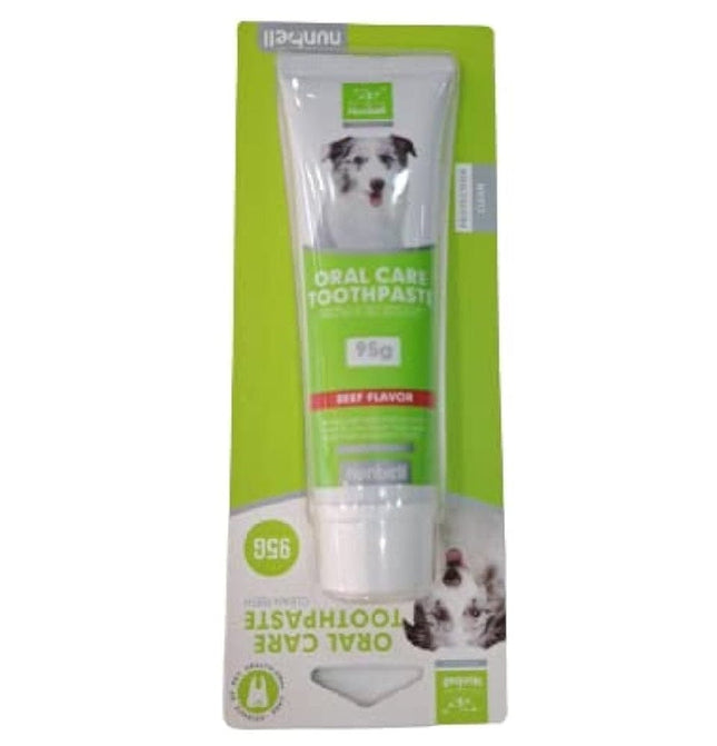 Nunbell Dog and cat Nunbell Pet Toothpaste beef Flavor 95 gr