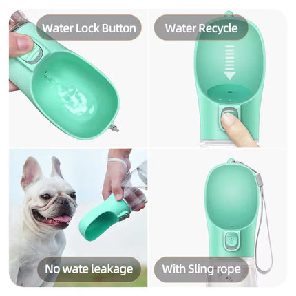 Nunbell Dog and cat Nunbell Pet Water Bottle 380ml