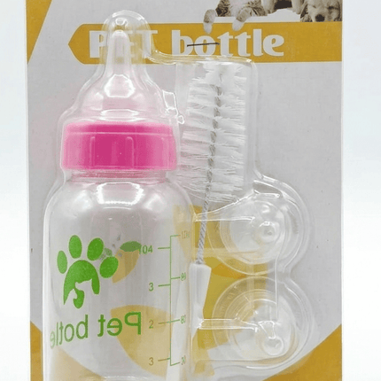 Nunbell Dog and cat Pet Nursing Bottle Feeding Set for Puppies & Kittens