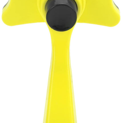 Nunbell Dog and cat Self Cleaning Slicker Brush for Cats and Dogs Yellow