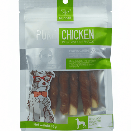 Nunbell Dog NunBbell Pets Nacks Chicken Wraps 85G