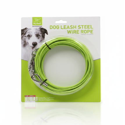 Nunbell Dog Nunbell Dog Leash Steel  Wire Rope 10 M