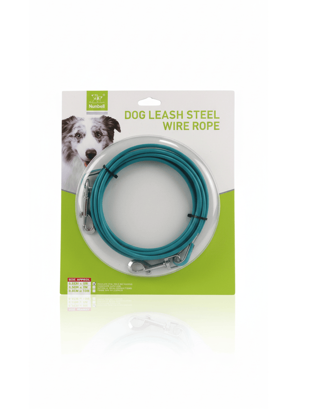 Nunbell Dog Nunbell Dog Leash Steel  Wire Rope 3 M