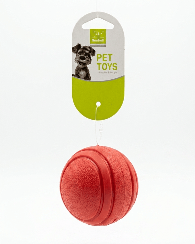 Nunbell dog Nunbell Favorite Puppy Dog Toy  Size L Red