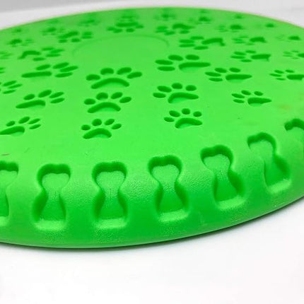 Nunbell Dog Nunbell  Frisbee Dog Fetch Toy Green