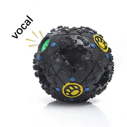 Nunbell Dog Nunbell Funny Pet Play Ball Quack Sound Chew Ball Toy Size M Green
