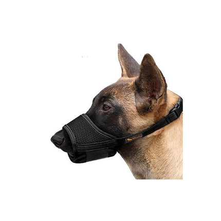 Nunbell Dog Nunbell large Black and red and blue Dog Muzzle Size 3