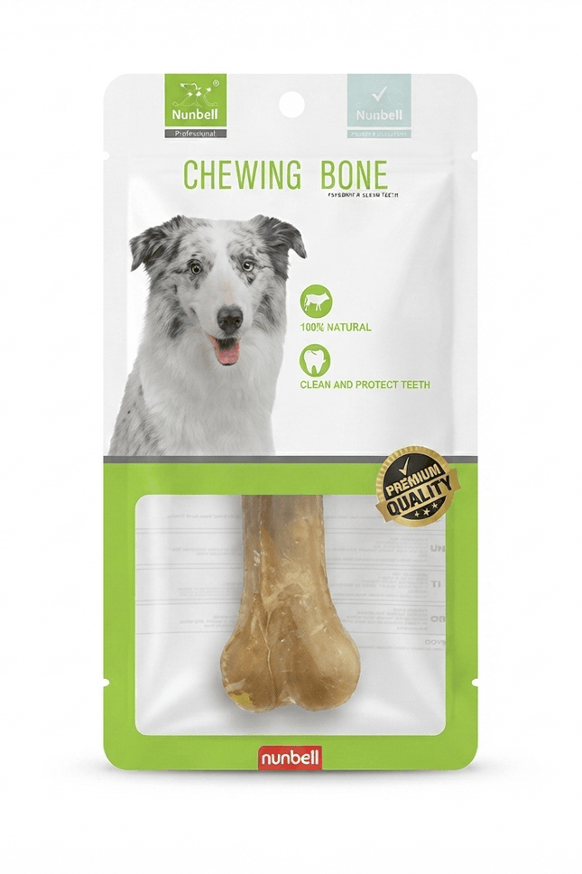 Nunbell Dog Nunbell Natural Dog Chewing Bone Dental Treat For Teeth Cleaning